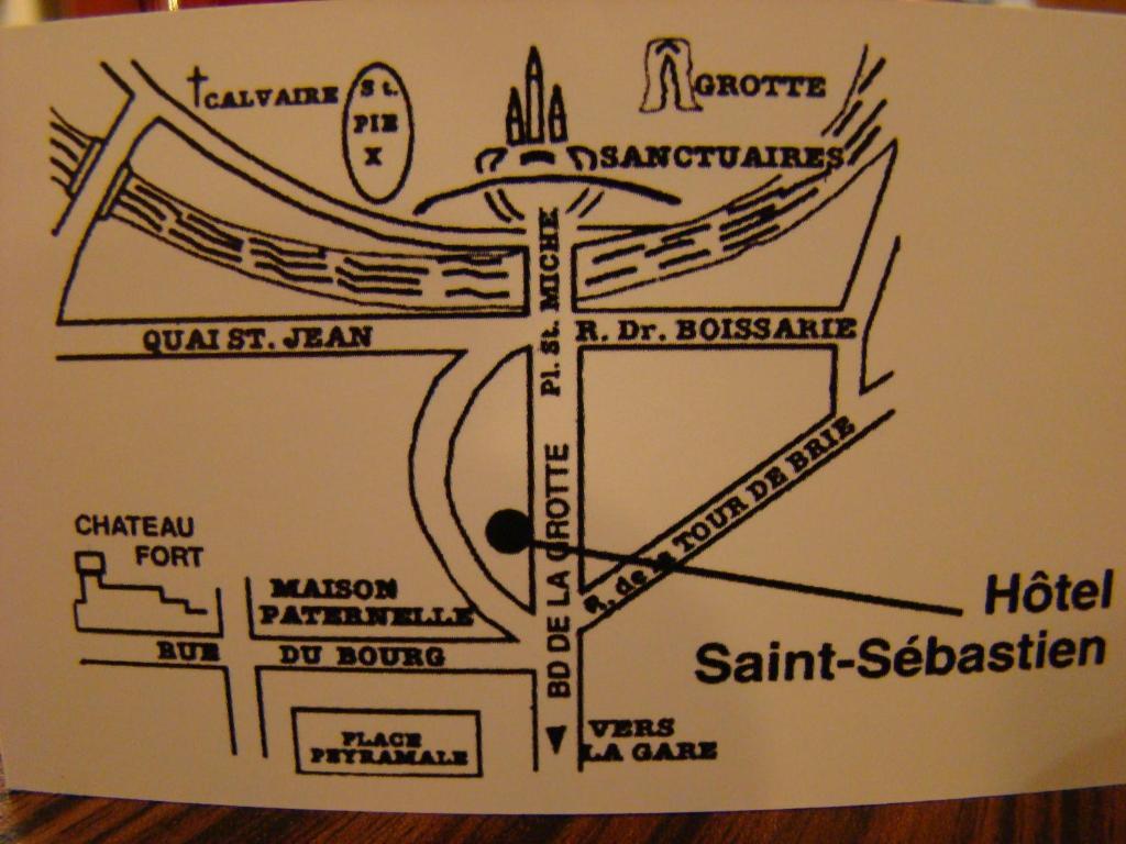 Hotel Saint Sebastien Lourdes Exterior photo